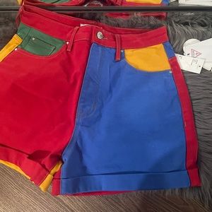 Guess J Balvin Shorts 🔴🔵🟡🟢